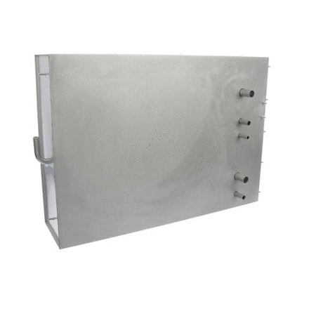 Bunn Kit, Tank Weldment Hi Lime Dual Flat Bottom 42109.1001